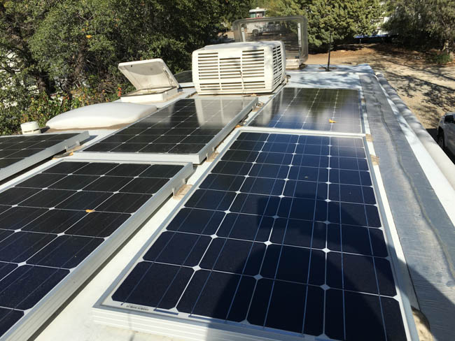 Winnebago View Solar Panels and RV Power